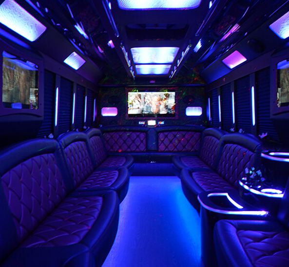 Charlotte party bus